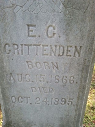 Zeke Crittenden Headstone Closeup