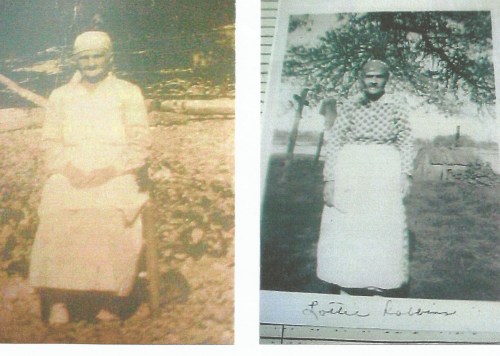 Charlotte and Lottie Robbins.Emily Crittenden Weaver Daughters